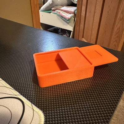 Hộp đựng đồ nhỏ gọn có nắp trượt - Thiết kế in 3D đơn giản tiện lợi