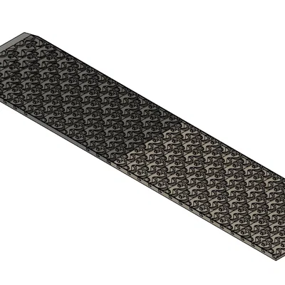 Tấm lọc vàng Sluice mat - Phụ kiện in 3D hiệu quả cho thợ đãi vàng