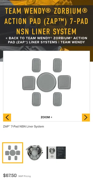 Bộ Đệm Mũ ACH (ACH Helmet Pads) - Image 5