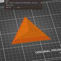 Đồ chơi fidget tam giác thôi miên (Hypnotic Triangle Fidget toy) - Thumbnail 2