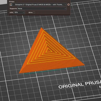 Đồ chơi fidget tam giác thôi miên (Hypnotic Triangle Fidget toy)