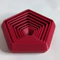 Mô hình đồ chơi giải tỏa căng thẳng Pentagon Fidget Toy in 3D - Thumbnail 2