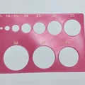 Khuôn Vẽ Vòng Tròn Đơn Giản (Simple Circle Stencil) - Thumbnail 3