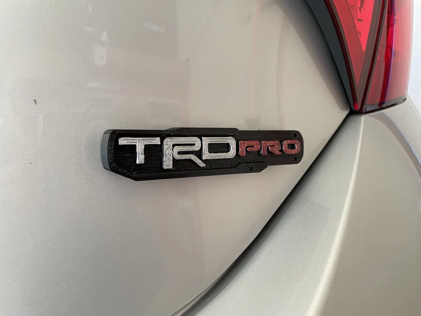 Logo Toyota TRD Pro Badge - Image 1
