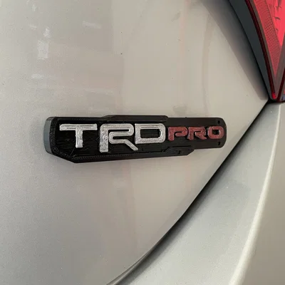 Logo Toyota TRD Pro Badge