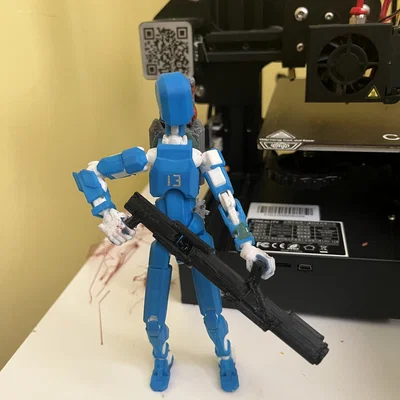 Súng Laser 3D Cho Mô Hình Dummy 13 - Phụ Kiện Cực Ngầu