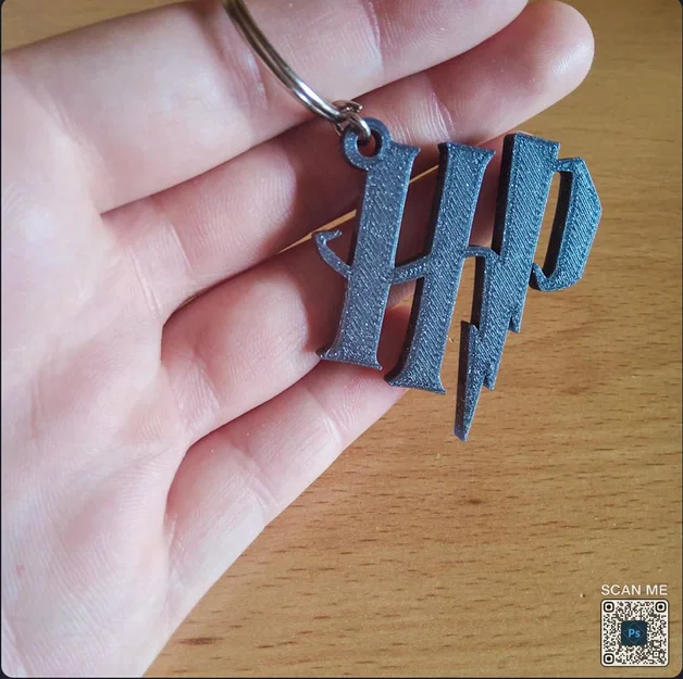 Móc khóa Harry Potter (Llavero Magico) thiết kế in 3D độc đáo - Image 1
