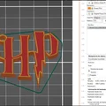 Móc khóa Harry Potter (Llavero Magico) thiết kế in 3D độc đáo - Thumbnail 2