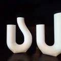 Modern Wavy Vase – Bộ bình trang trí gợn sóng phong cách tối giản - Thumbnail 2