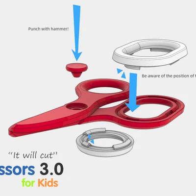 Kéo Trẻ Em (Scissors for Kids 3.0)