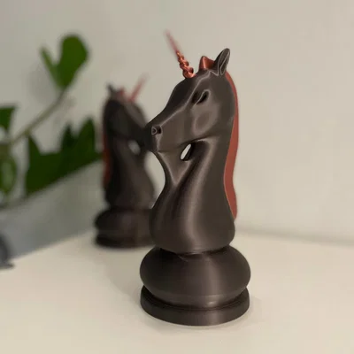 Unicorn Chess – Bộ decor cờ vua kỳ lân