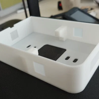 Khung đệm gắn tường UniFi6 In-Wall (Wall Mount Spacer) in 3D