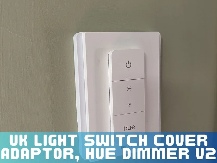 Nắp che công tắc đèn UK cho Hue Dimmer v2 - Image 1