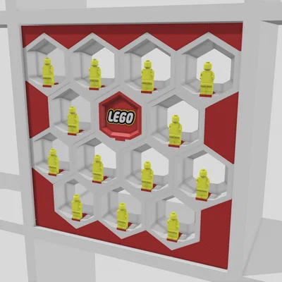 Kệ trưng bày Lego thiết kế cho IKEA KALLAX