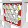 Kệ trưng bày Lego thiết kế cho IKEA KALLAX - Thumbnail 4