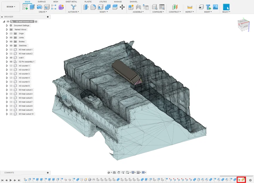 Gá Gắn Nghiêng G2 Reader Pro (G2 Reader Pro Angle Mount) - Image 2