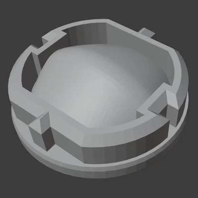 Nắp đậy chống bụi cho ổ cắm điện Schuko Type F (Thiết kế in 3D)