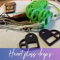 Floss drops hình trái tim / Thread organisers - Thumbnail 1