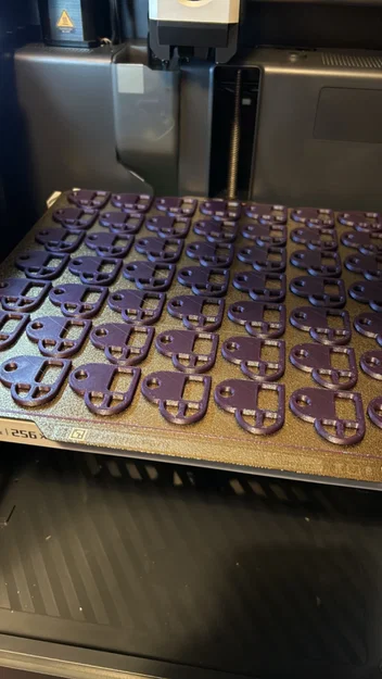 Floss drops hình trái tim / Thread organisers - Image 2