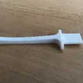 Phụ kiện dẫn hướng sợi nhựa cho Creality Ender 3 đơn giản, hiệu quả - Thumbnail 2