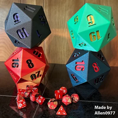 Tháp xúc xắc D20 – DnD / D&D