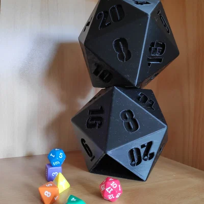Tháp xúc xắc D20 – DnD / D&D