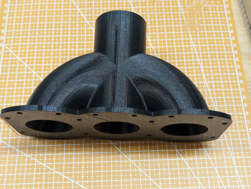 Bộ chia 3 ngã kèm blast gate (3way distribution with blast gate) - Image 2