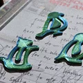 Bộ kẹp giấy và bookmark hình thú siêu xinh in 3D - Thumbnail 2
