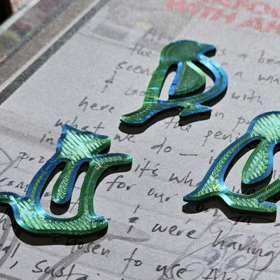 Bộ kẹp giấy và bookmark hình thú siêu xinh in 3D