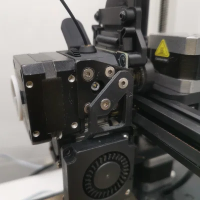 Ngàm gắn quạt tản nhiệt 4010 tối giản cho Ender 3 V3 SE