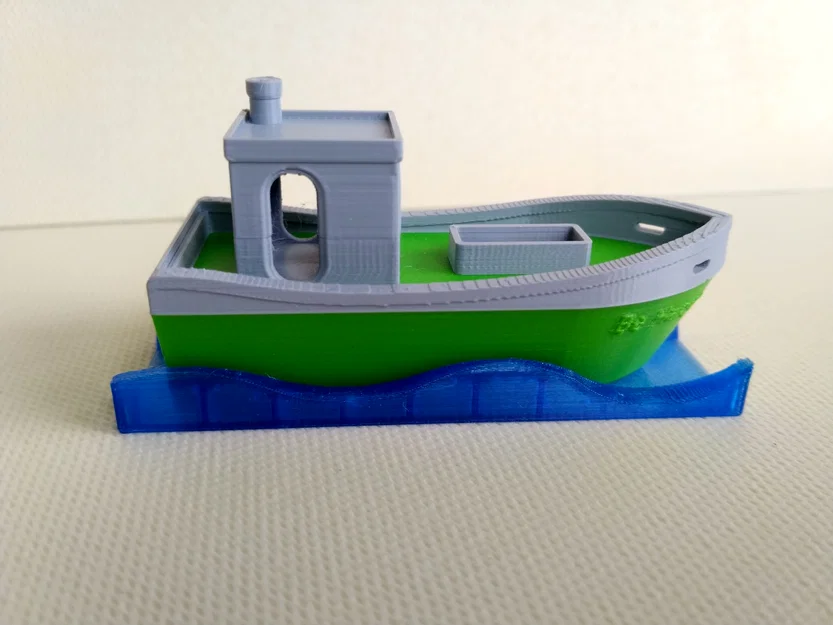 Mô hình thuyền đánh cá nhỏ (Little Fishing Boat) dễ thương để in 3D - Image 1