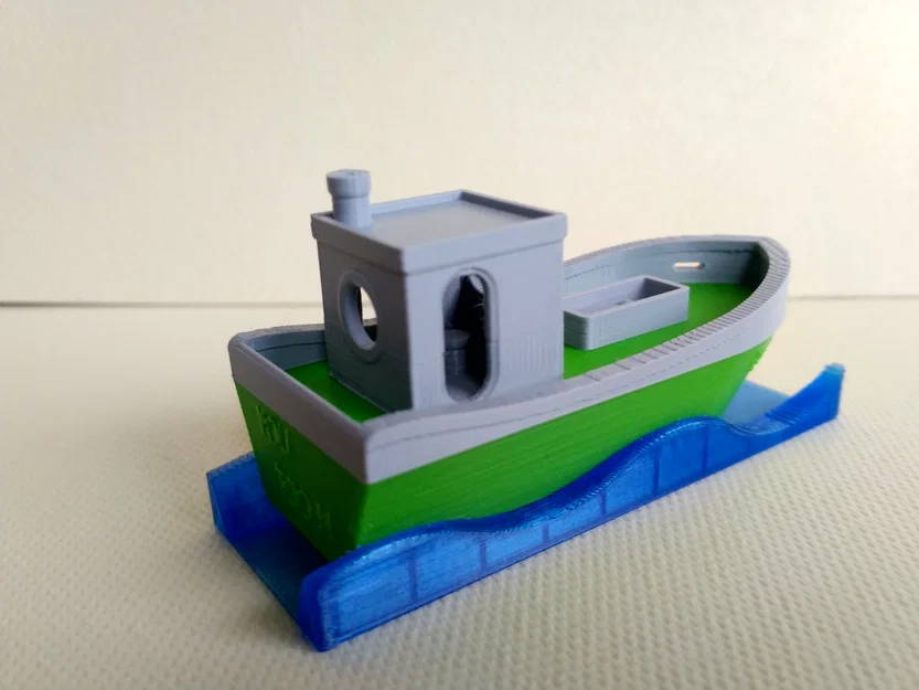 Mô hình thuyền đánh cá nhỏ (Little Fishing Boat) dễ thương để in 3D - Image 3