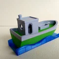 Mô hình thuyền đánh cá nhỏ (Little Fishing Boat) dễ thương để in 3D - Thumbnail 3