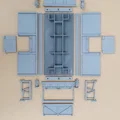 Gauge 1 Toa wagon chở khoáng sản 16 tấn (16-ton mineral Wagon) - Thumbnail 7