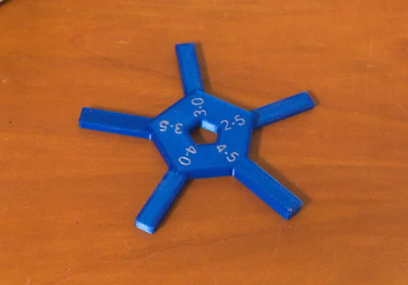 Thước đo action guitar (parametric) - Image 1