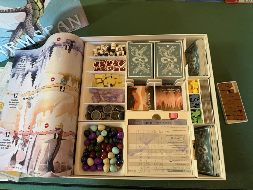 Bộ khay đựng (Insert) cho board game Wyrmspan - Image 13