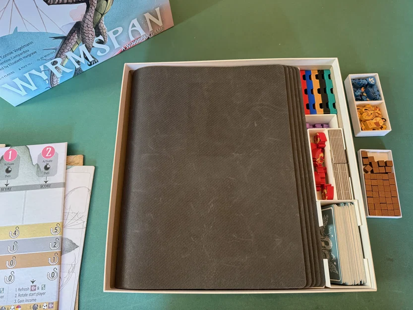 Bộ khay đựng (Insert) cho board game Wyrmspan - Image 18