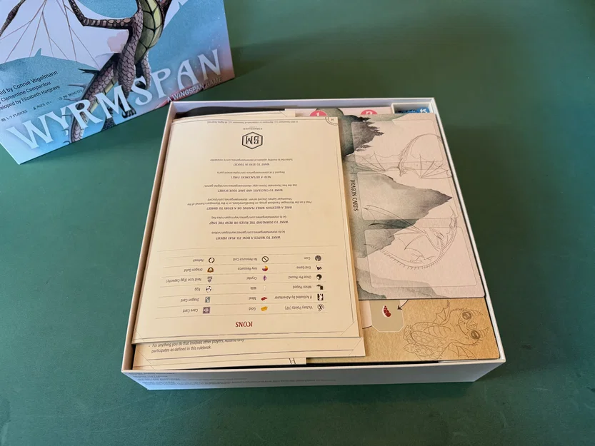 Bộ khay đựng (Insert) cho board game Wyrmspan - Image 21