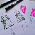Mẫu thiết kế thời trang (Fashion design template) - Thumbnail 1