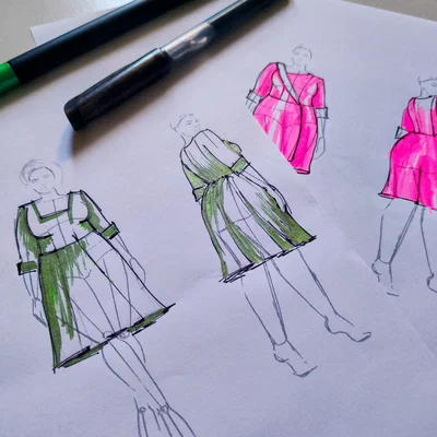 Mẫu thiết kế thời trang (Fashion design template)