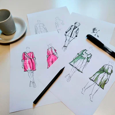 Mẫu thiết kế thời trang (Fashion design template)