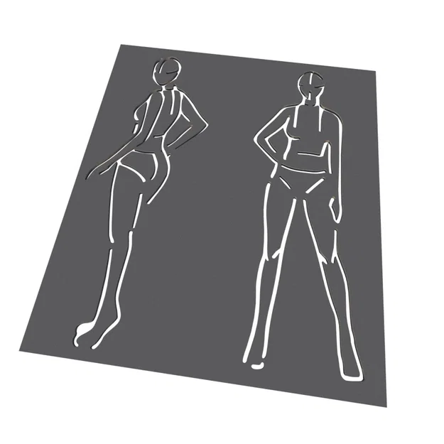 Mẫu thiết kế thời trang (Fashion design template) - Image 3
