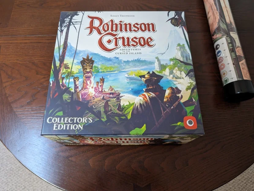 Insert Organizer Robinson Crusoe Collectors Edition (Gamefound Edition) - Image 1