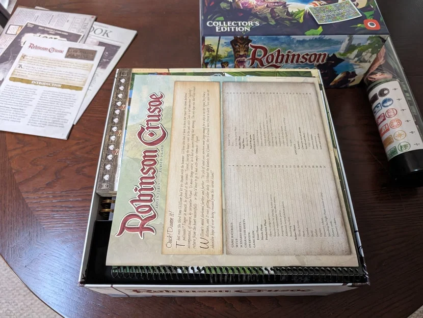 Insert Organizer Robinson Crusoe Collectors Edition (Gamefound Edition) - Image 2