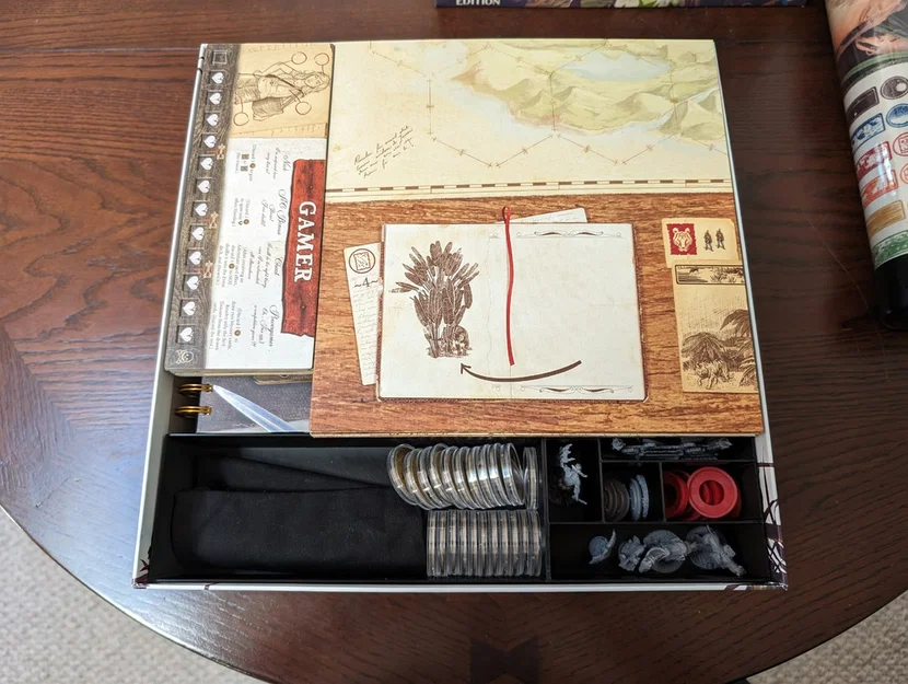 Insert Organizer Robinson Crusoe Collectors Edition (Gamefound Edition) - Image 3