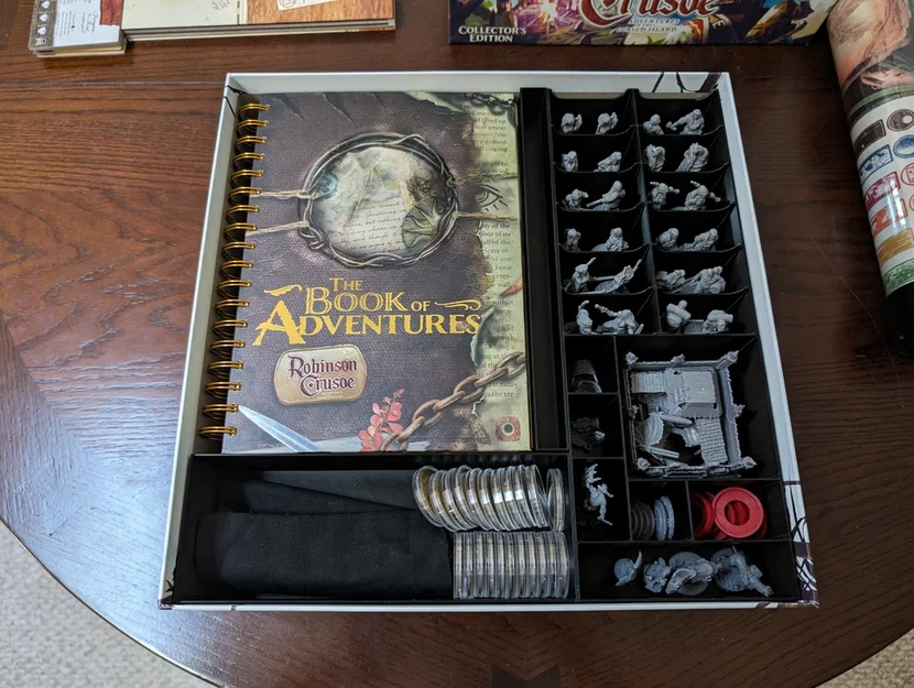 Insert Organizer Robinson Crusoe Collectors Edition (Gamefound Edition) - Image 4