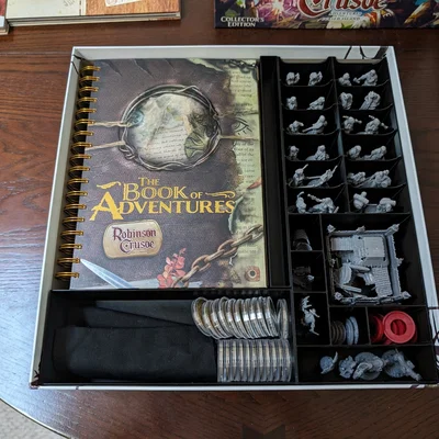 Insert Organizer Robinson Crusoe Collectors Edition (Gamefound Edition)