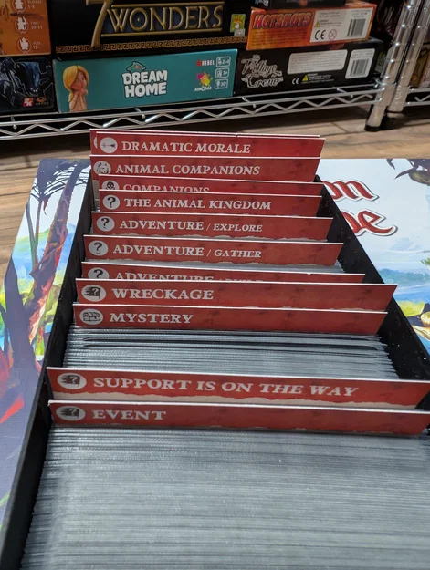 Insert Organizer Robinson Crusoe Collectors Edition (Gamefound Edition) - Image 11