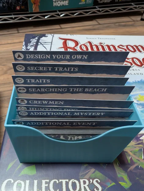 Insert Organizer Robinson Crusoe Collectors Edition (Gamefound Edition) - Image 12
