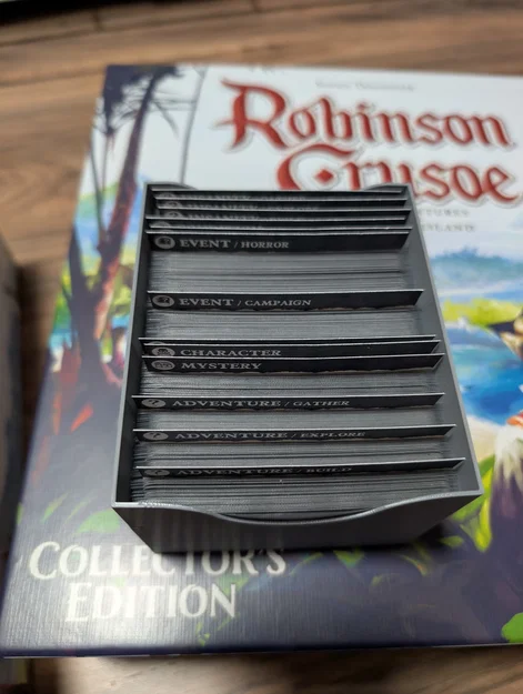 Insert Organizer Robinson Crusoe Collectors Edition (Gamefound Edition) - Image 14